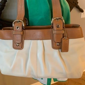 Coach handbag with wallet